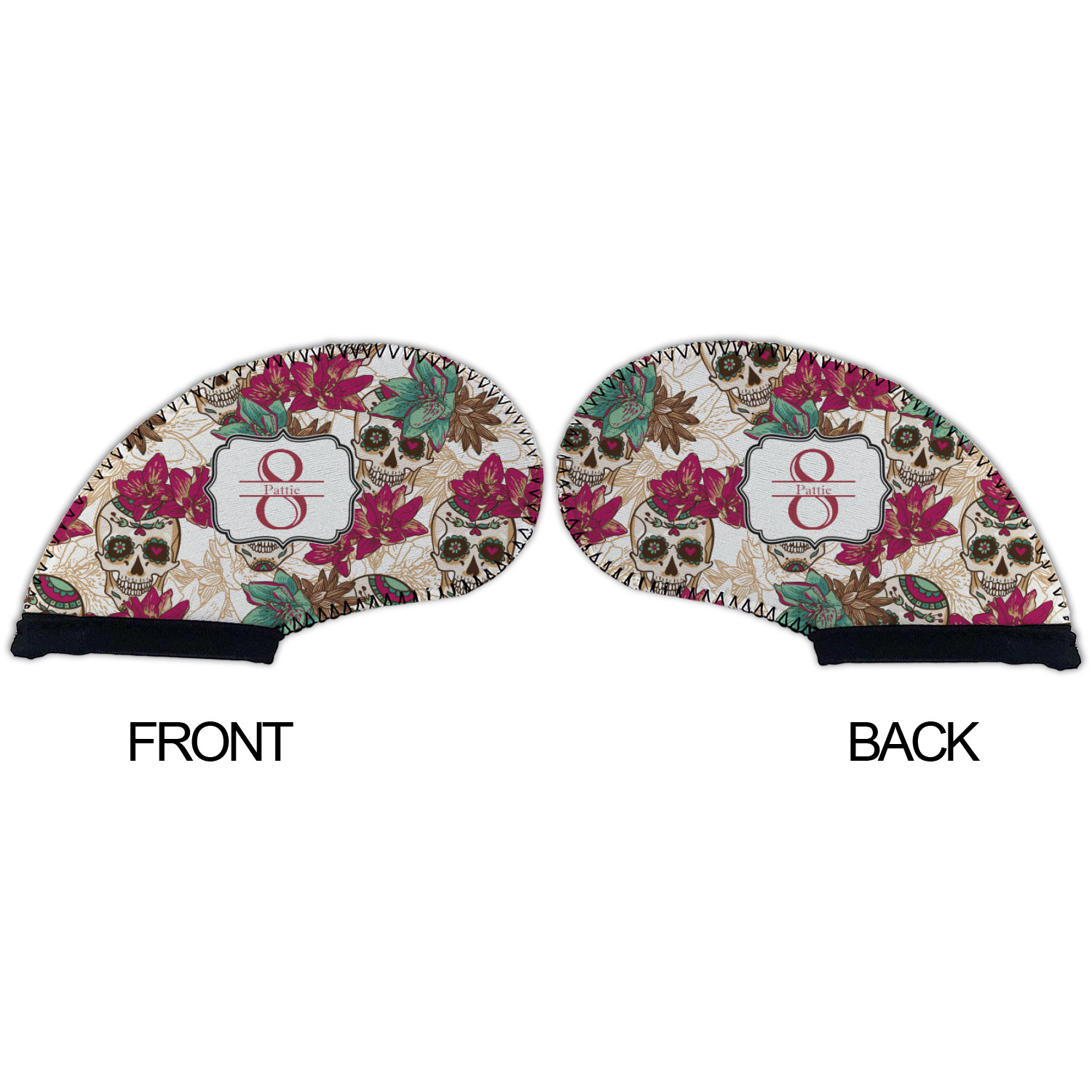 Generated Product Preview for Pattie Gipson Review of Sugar Skulls & Flowers Golf Club Iron Cover (Personalized)