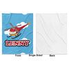 Generated Product Preview for Mary E Review of Helicopter Minky Blanket (Personalized)