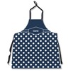 Generated Product Preview for Angie Review of Purple Damask & Dots Apron Without Pockets w/ Name or Text