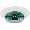 Generated Product Preview for Carol Doeren Review of Football Jersey Melamine Bowl - 12 oz (Personalized)