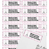 Generated Product Preview for Winsome Simon Review of Eiffel Tower Return Address Labels (Personalized)