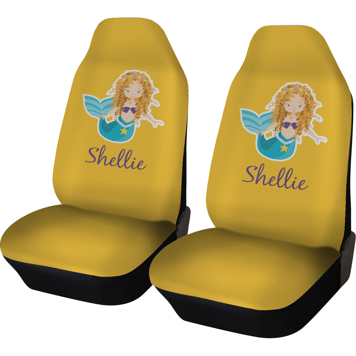 Custom Car Seat Covers Set of Two Design Preview Online