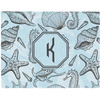 Generated Product Preview for Christina Sprindis Review of Sea-blue Seashells Woven Fabric Placemat - Twill w/ Monogram