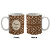 Generated Product Preview for Danielle Swisher Review of Giraffe Print 11 Oz Coffee Mug - White (Personalized)
