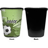 Generated Product Preview for Chris Review of Soccer Waste Basket (Personalized)