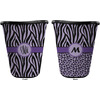 Generated Product Preview for Veronica Morales Review of Zebra Print Waste Basket (Personalized)