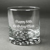 Generated Product Preview for Rose Caprio - Bates Review of Multiline Text Whiskey Glass - Engraved (Personalized)