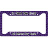 Generated Product Preview for John M. Review of Pawprints & Bones License Plate Frame (Personalized)