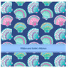 Generated Product Preview for Bobbi Wright Review of Preppy Sea Shells Facecloth / Wash Cloth (Personalized)