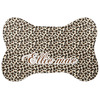 Generated Product Preview for Elizabeth Cross Review of Leopard Print Bone Shaped Dog Food Mat (Small) (Personalized)