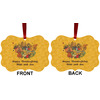 Generated Product Preview for Jacqueline Review of Happy Thanksgiving Metal Ornaments - Double Sided w/ Name or Text