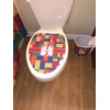 Image Uploaded for Trachina Berryhill Review of Building Blocks Toilet Seat Decal (Personalized)