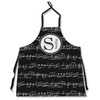 Generated Product Preview for Marg Greeson Review of Musical Notes Apron w/ Name and Initial