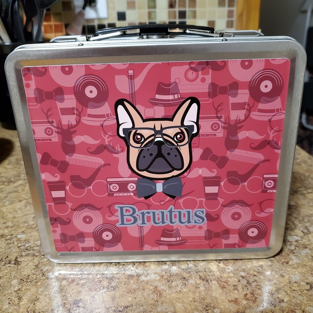 Custom Hipster Dogs Lunch Box (Personalized) YouCustomizeIt