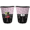 Generated Product Preview for Makechia Robinson Review of Paris Bonjour and Eiffel Tower Waste Basket (Personalized)