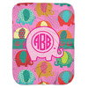 Generated Product Preview for WJ Review of Cute Elephants Baby Swaddling Blanket (Personalized)