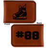 Generated Product Preview for Glenda Review of Hockey Leatherette Magnetic Money Clip (Personalized)