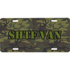 Generated Product Preview for Michael Francis Madden Review of Green Camo Front License Plate (Personalized)