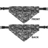Generated Product Preview for Mona Review of Skulls Dog Bandana (Personalized)