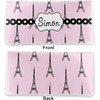 Generated Product Preview for Winsome Simon Review of Eiffel Tower Vinyl Checkbook Cover (Personalized)