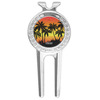 Generated Product Preview for Heather Smith Review of Tropical Sunset Golf Divot Tool & Ball Marker (Personalized)