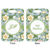 Generated Product Preview for JO ANN CURCIO Review of Vintage Floral Metal Luggage Tag w/ Monogram