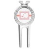 Generated Product Preview for Nena Stringham Review of Orange & Blue Stripes Golf Divot Tool & Ball Marker (Personalized)