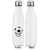 Generated Product Preview for Ramona Adent Review of Soccer Water Bottle - 17 oz. - Stainless Steel - Full Color Printing (Personalized)