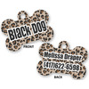 Generated Product Preview for Melissa Review of Granite Leopard Bone Shaped Dog ID Tag - Small (Personalized)