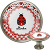 Generated Product Preview for william sims Review of Ladybugs & Gingham Cabinet Knob (Personalized)