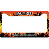 Generated Product Preview for Jan Review of Tropical Sunset License Plate Frame (Personalized)