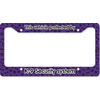 Generated Product Preview for Linda Prichard Review of Pawprints & Bones License Plate Frame - Style B (Personalized)