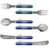 Generated Product Preview for Susie Stace Review of Alligators & Stripes Kid's Flatware (Personalized)