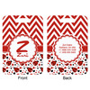 Generated Product Preview for Lisa Miller Review of Ladybugs & Chevron Metal Luggage Tag w/ Name and Initial