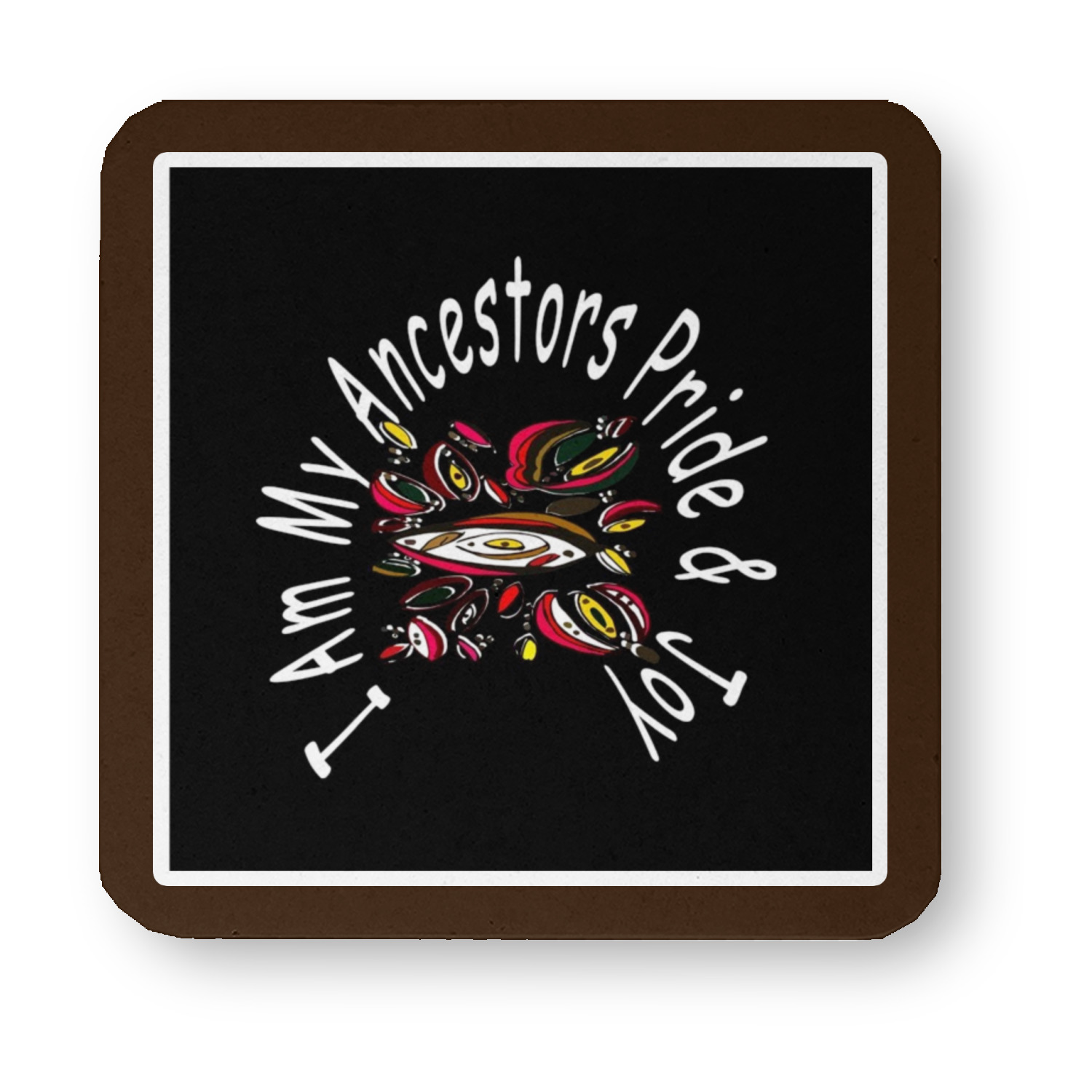 Generated Product Preview for Mona Scott Review of Logo Paper Coasters