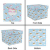 Generated Product Preview for Cathy Review of Rainbows and Unicorns Gift Box with Lid - Canvas Wrapped (Personalized)