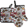 Generated Product Preview for Jill Review of Dog Faces Oven Mitt & Pot Holder Set w/ Name or Text