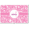 Generated Product Preview for Andrea Review of Floral Vine Laptop Skin - Custom Sized (Personalized)