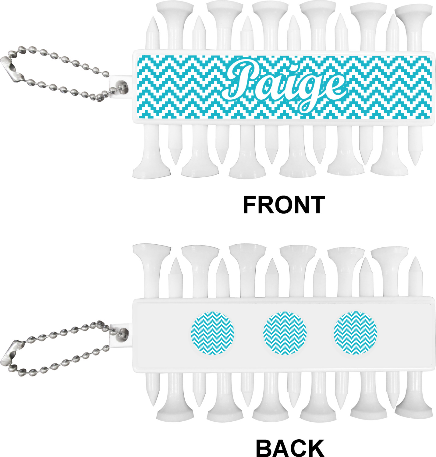 Custom Golf Tees & Ball Markers Sets Design & Preview Online