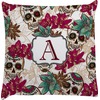 Generated Product Preview for Crystal Review of Sugar Skulls & Flowers Decorative Pillow Case (Personalized)
