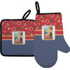 Generated Product Preview for HEATHER Walter Review of Red Western Right Oven Mitt & Pot Holder Set w/ Name or Text