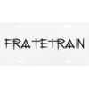 Generated Product Preview for Bryan Frates Review of Design Your Own Front License Plate