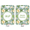 Generated Product Preview for JO ANN CURCIO Review of Vintage Floral Metal Luggage Tag w/ Monogram