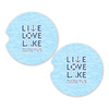 Generated Product Preview for Deborah Shearer Review of Live Love Lake Sandstone Car Coasters (Personalized)