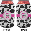 Generated Product Preview for Candace Poole Review of Cow Print Can Cooler (12 oz) w/ Monogram