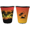 Generated Product Preview for MATT AMBROSETTI Review of Tropical Sunset Waste Basket (Personalized)