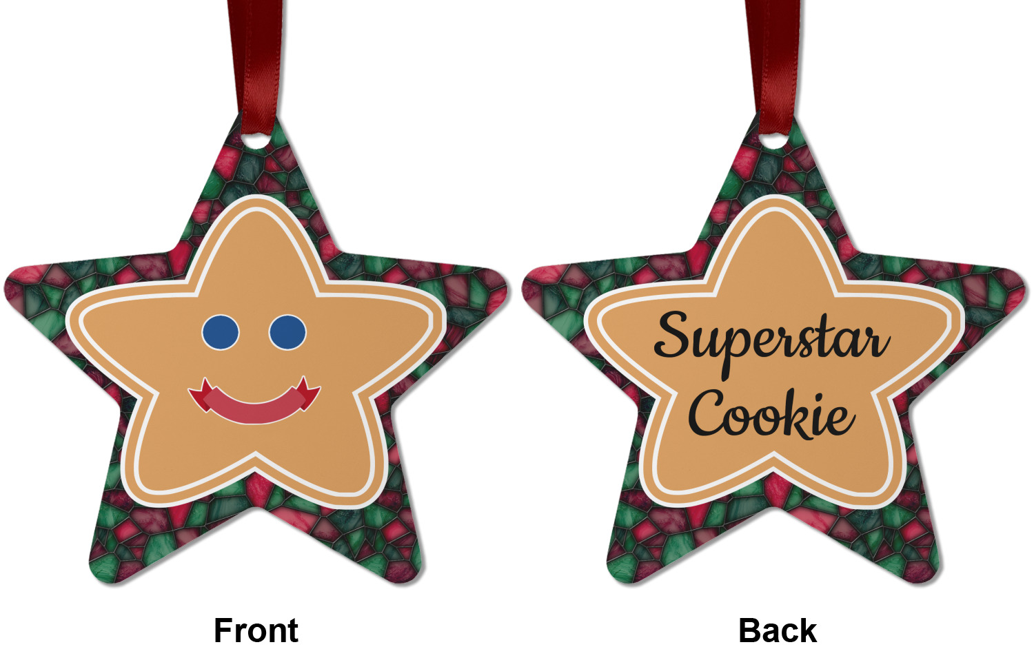 Custom Metal Ornaments DoubleSided Design & Preview Online YouCustomizeIt