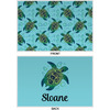 Generated Product Preview for Sandy Review of Sea Turtles Laminated Placemat