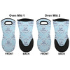 Generated Product Preview for Rebecca Review of Lake House #2 Neoprene Oven Mitt w/ Name All Over