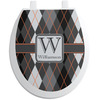 Generated Product Preview for Brenda Review of Modern Chic Argyle Toilet Seat Decal (Personalized)